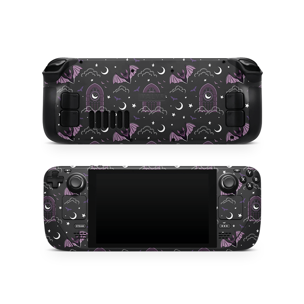 Violet Night Steam Deck LCD / OLED Skin