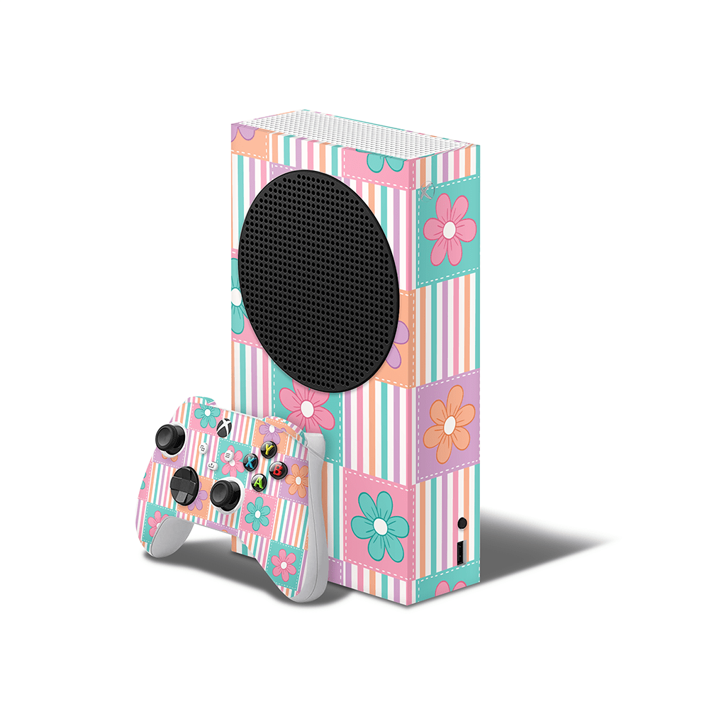 Daisy Patchwork Xbox Series S Skin