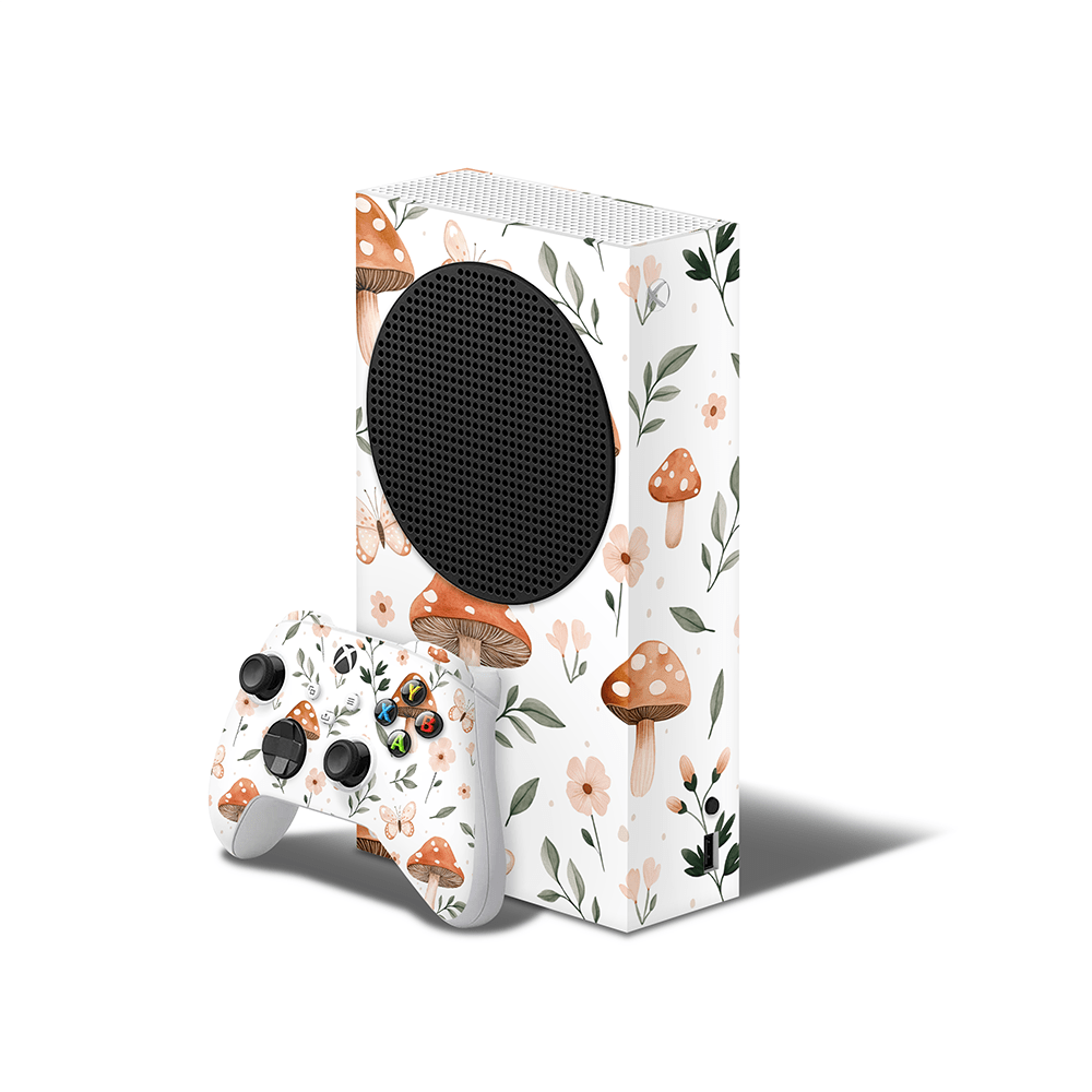 Spring Mushies Xbox Series S Skin