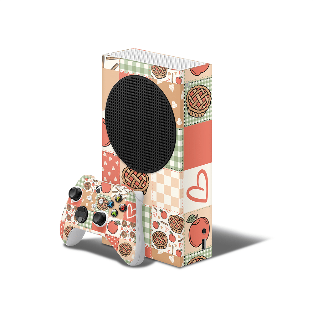 Cozy Pie Patchwork Xbox Series S Skin