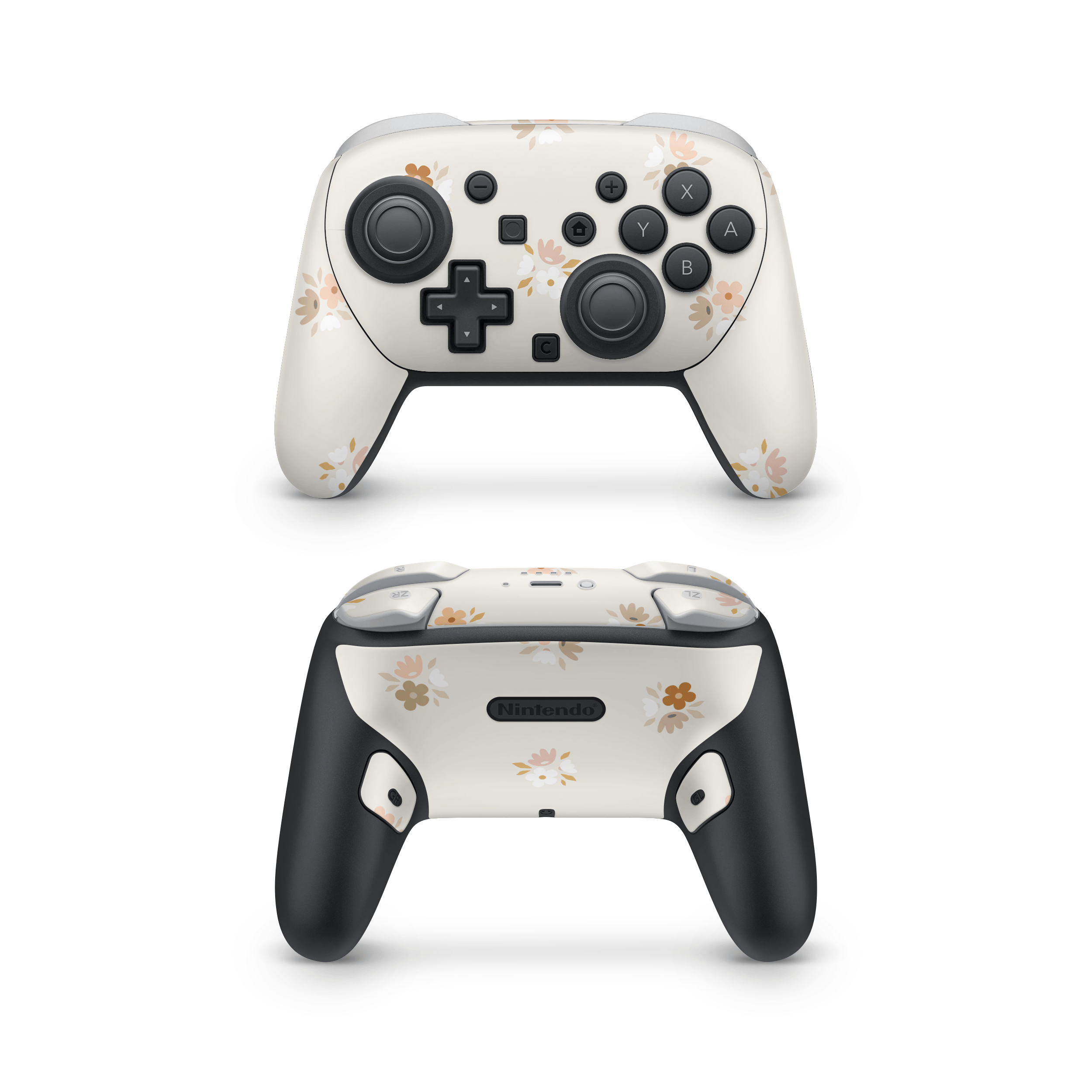 Wild Posy Nintendo Switch Pro Controller Skins