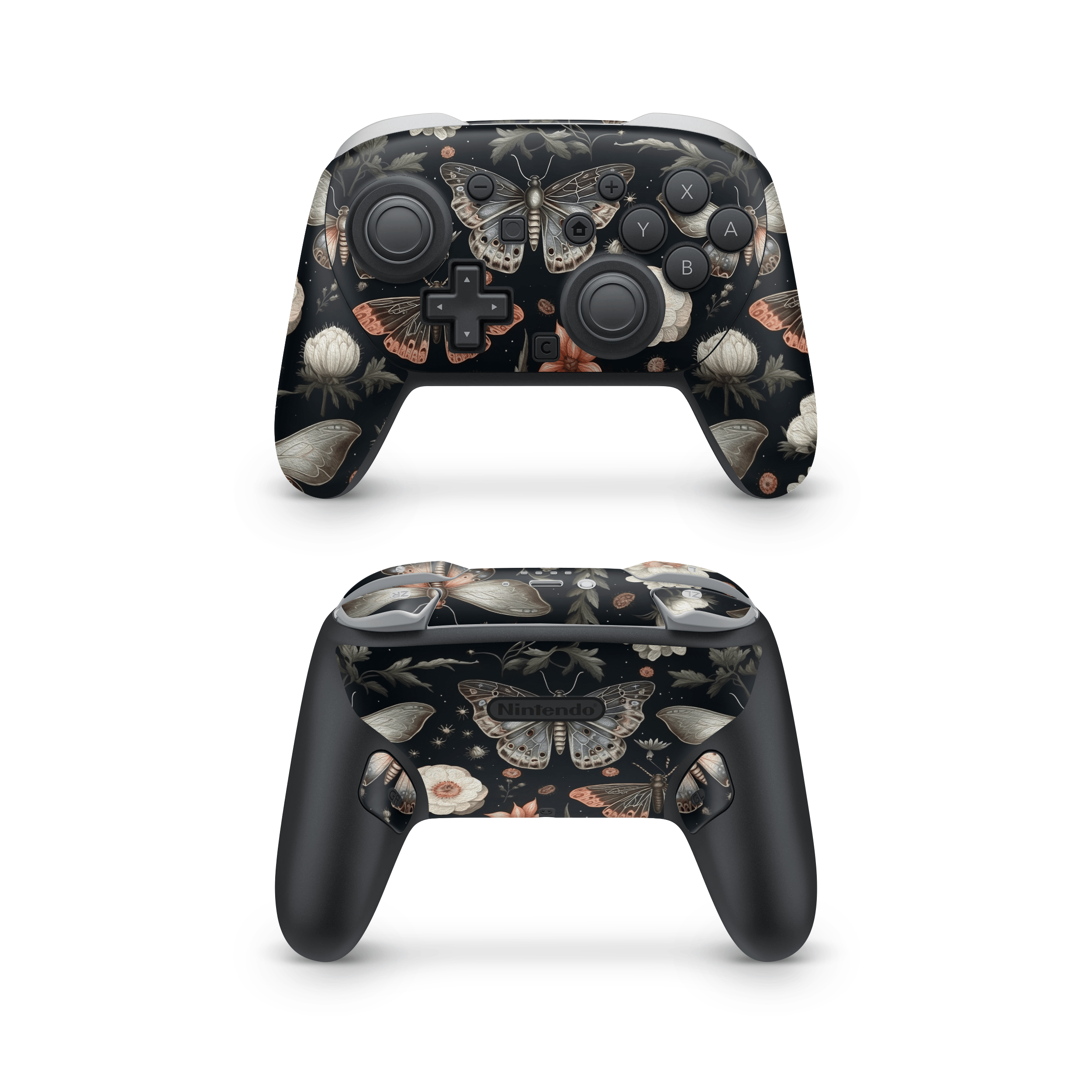 Gilded Wings Nintendo Switch Pro Controller Skins