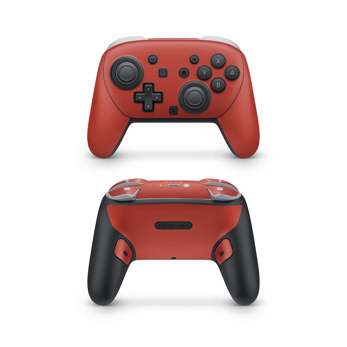 Cherry Red Nintendo Switch Pro Controller Decal Skins
