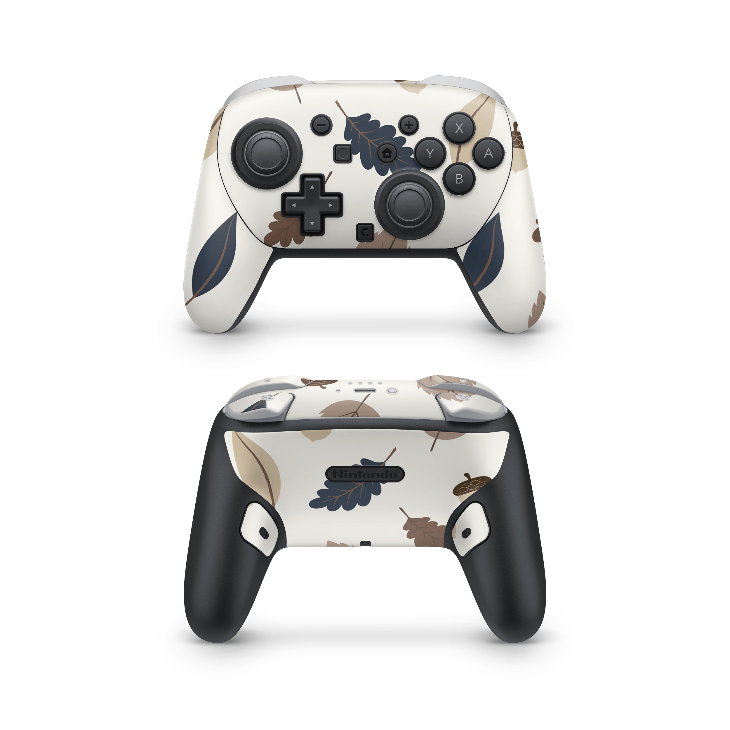 Acorn Season Nintendo Switch Pro Controller Skins