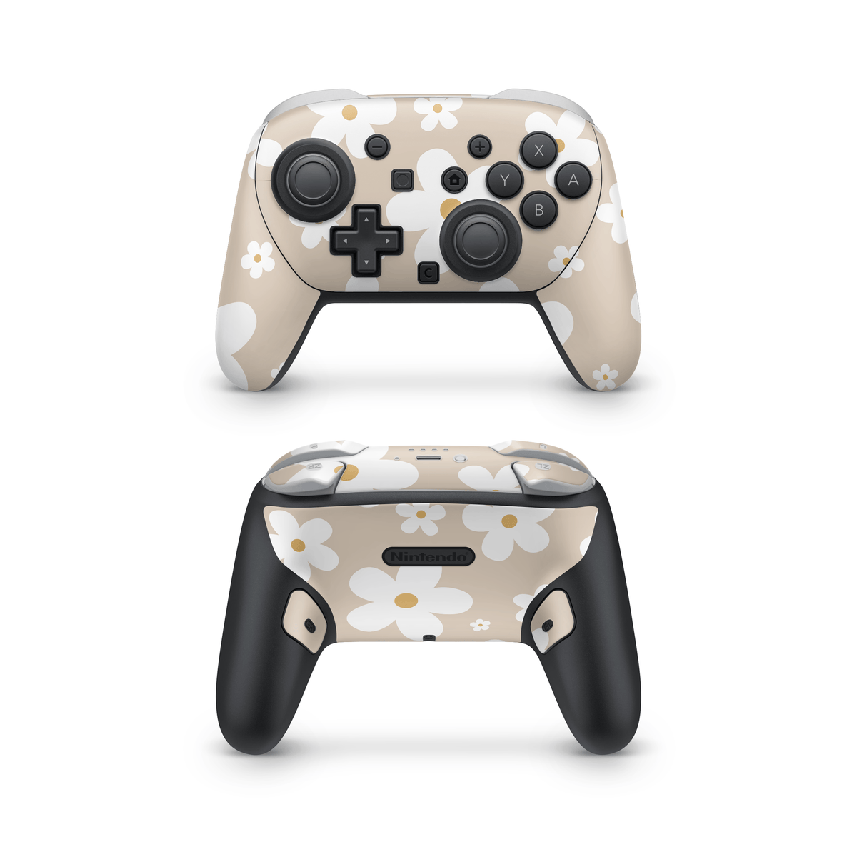 Simply Daisy Nintendo Switch Pro Controller Decal Skins