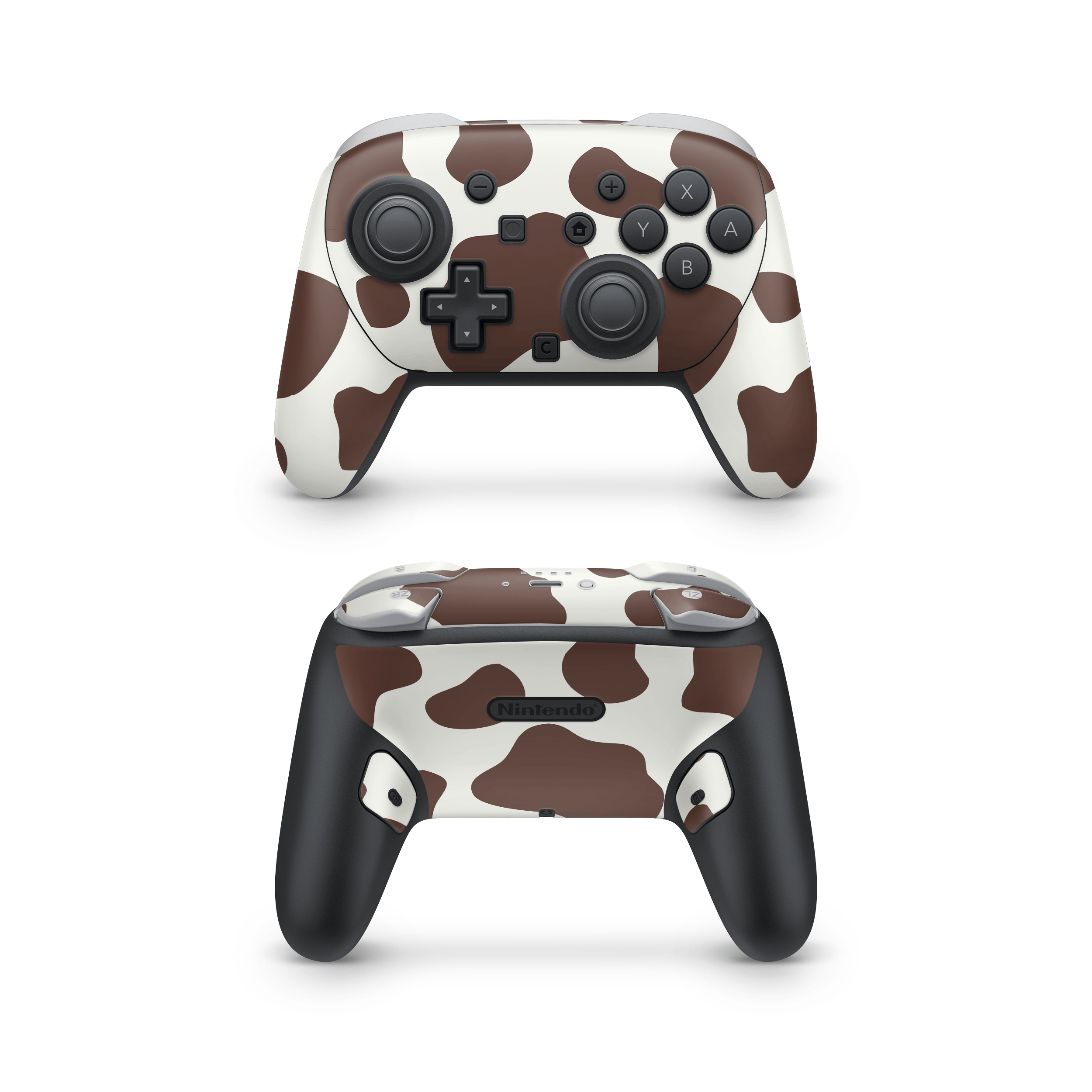 Latte Moo Moo Nintendo Switch Pro Controller Skins