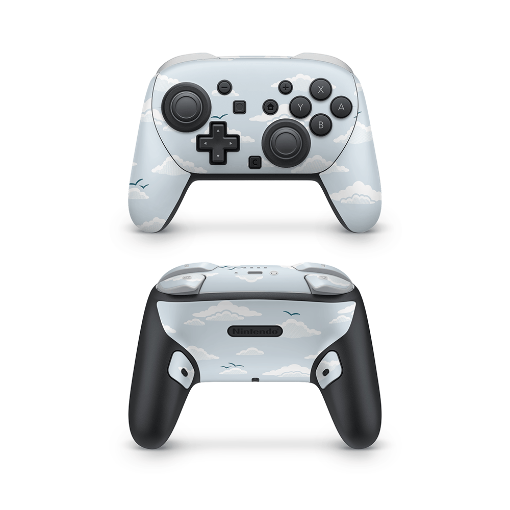 Sky Light Nintendo Switch Pro Controller Decal Skins