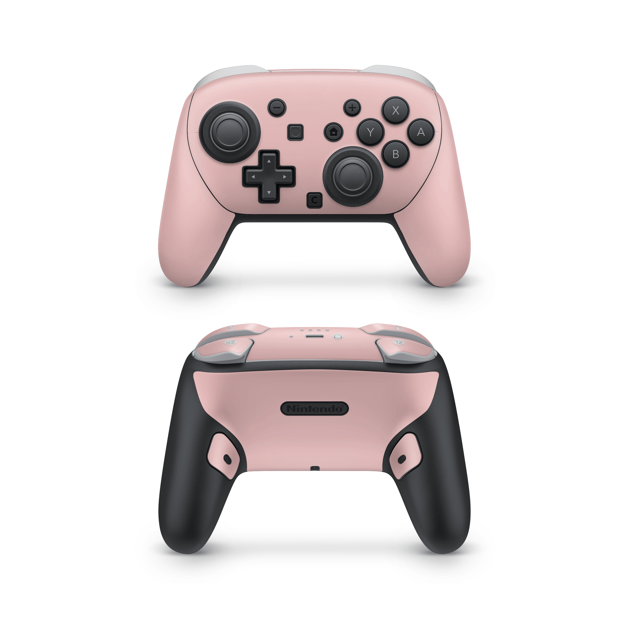 Mauve Pink Nintendo Switch Pro Controller Skins