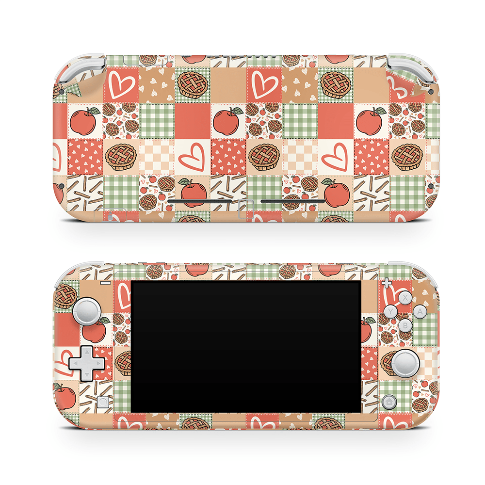 Cozy Pie Patchwork Nintendo Switch Lite Skin