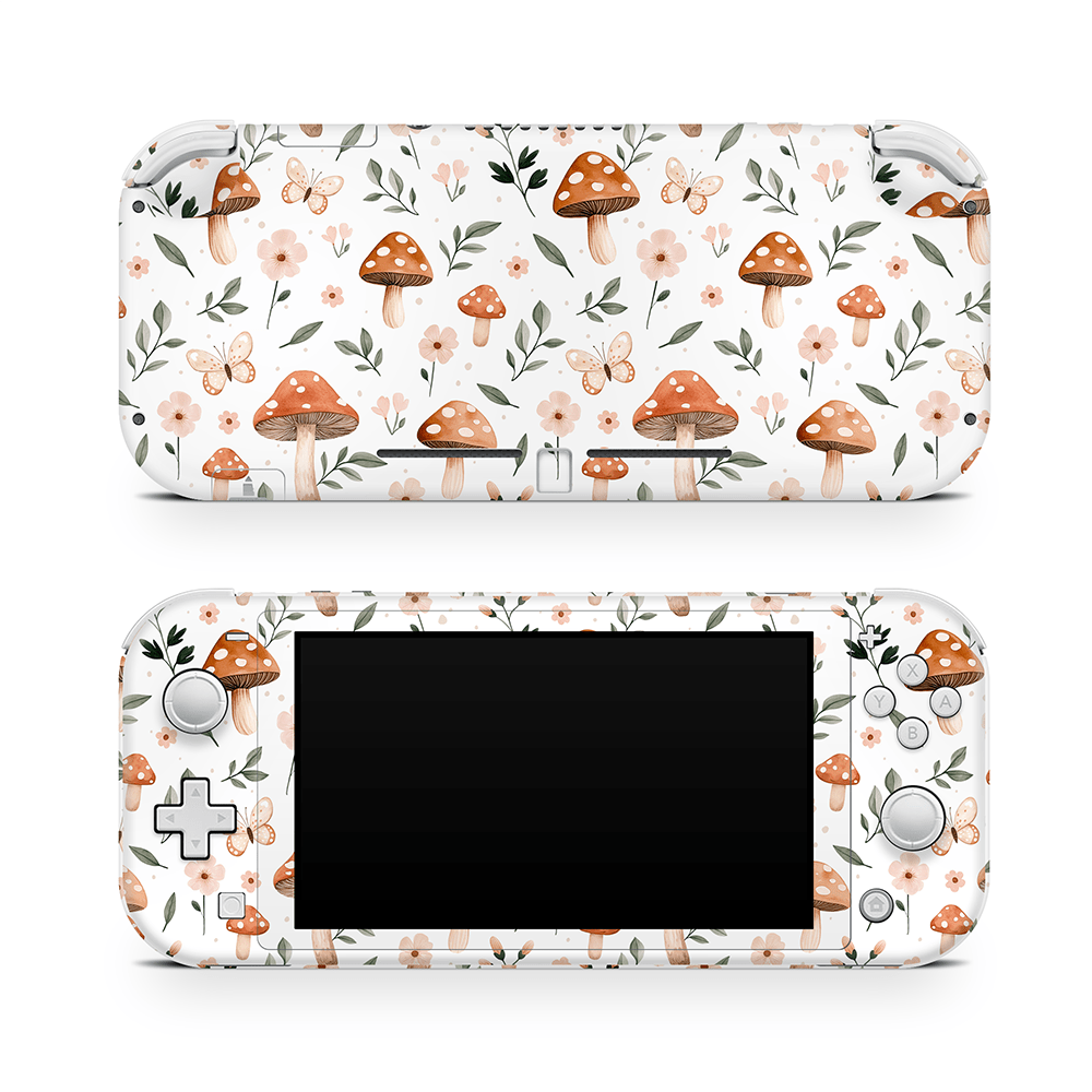 Spring Mushies Nintendo Switch Lite Skin