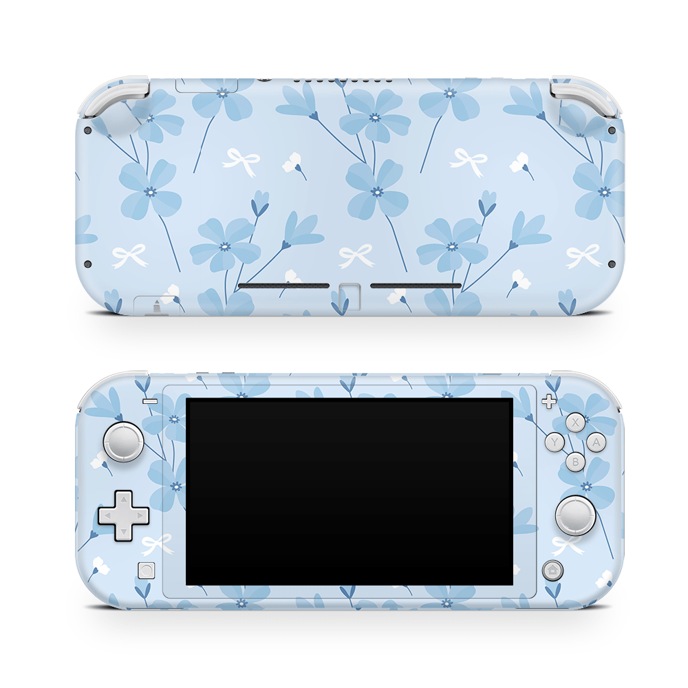 Forget Me Not Nintendo Switch Lite Skin