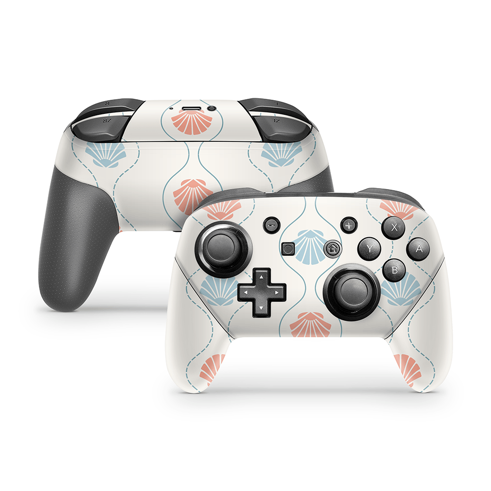 Shoreline Breeze Nintendo Switch Pro Controller Decal Skins