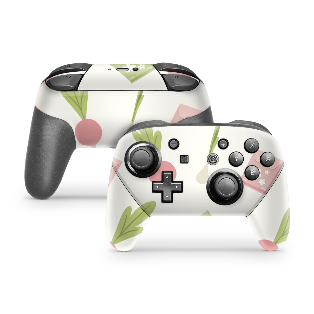Budding Sprouts Nintendo Switch Pro Controller Skin