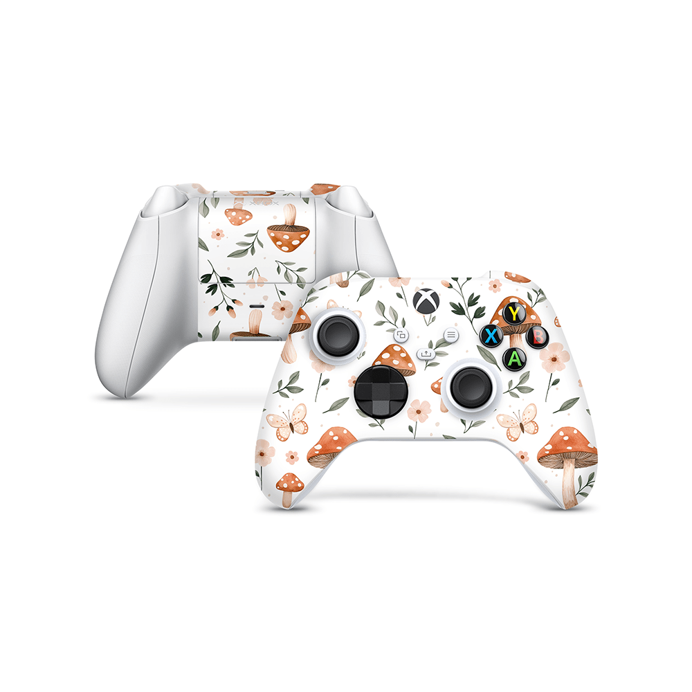 Spring Mushies Xbox Series Controller Decal Skin
