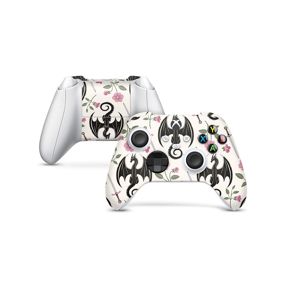 Emberpetal Dragons Xbox Series Controller Skin