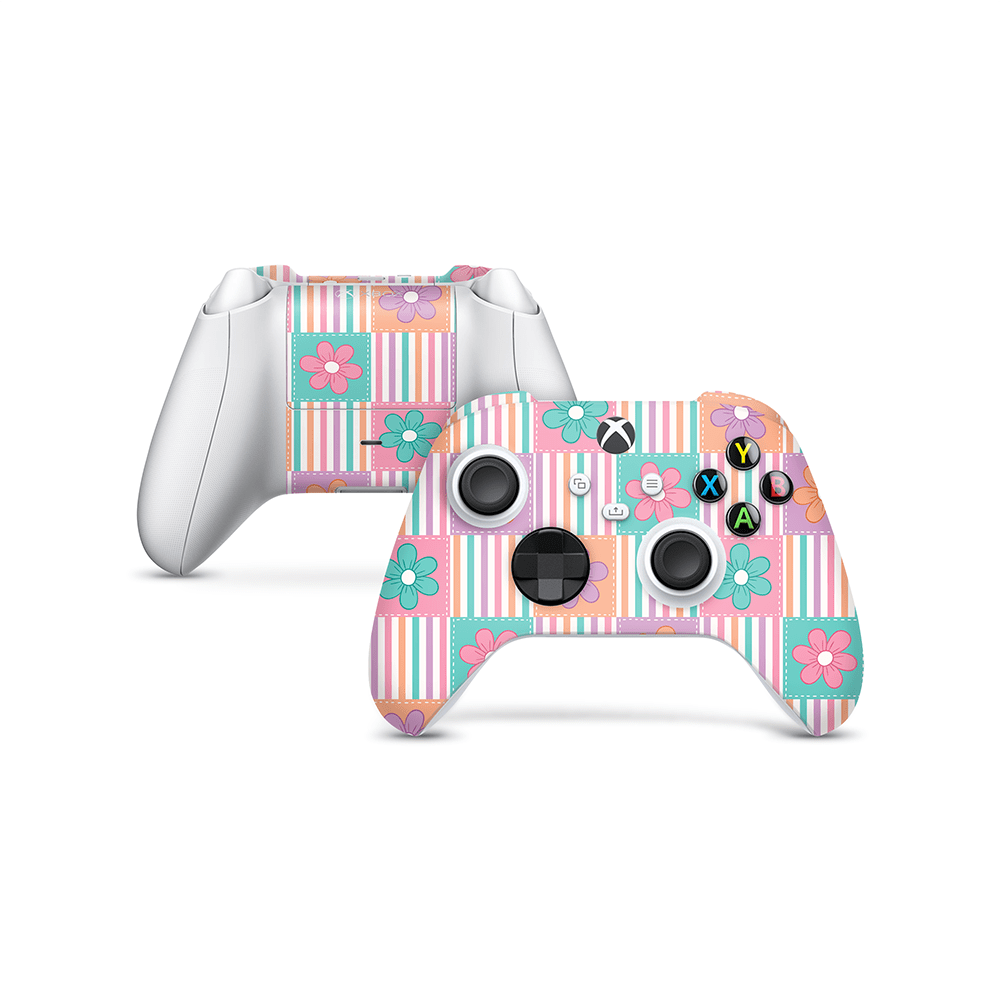 Daisy Patchwork Xbox Series Controller Skin