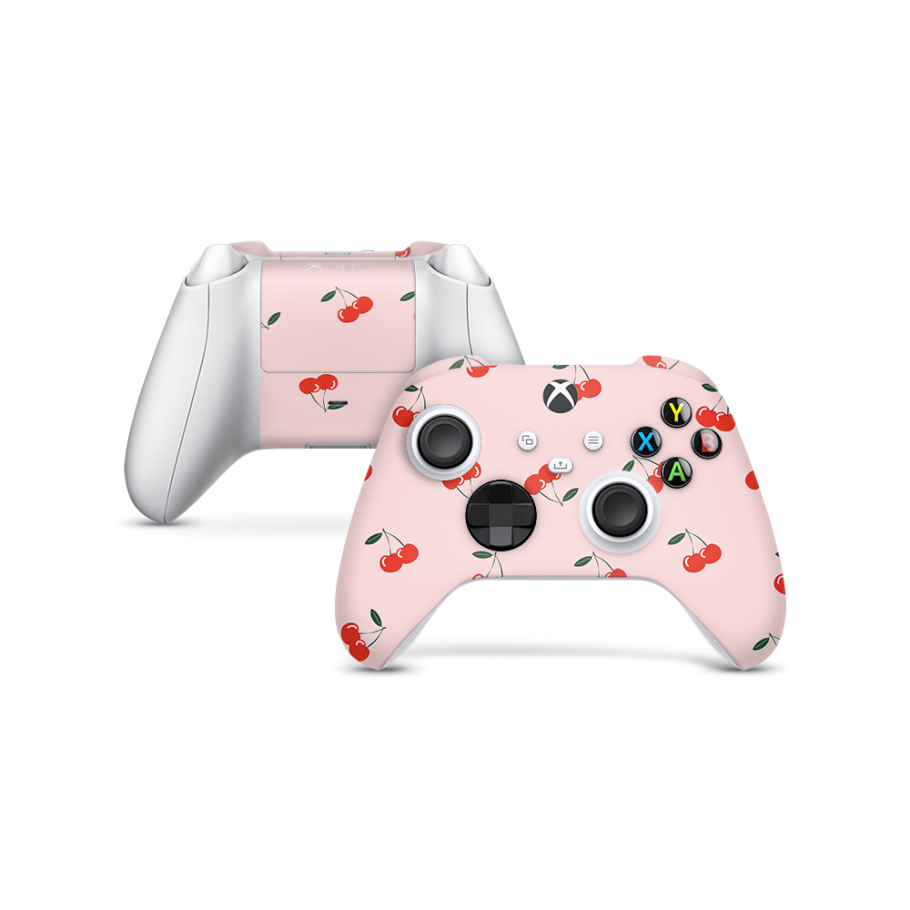 Ruby Cherries Xbox Series Controller Skin