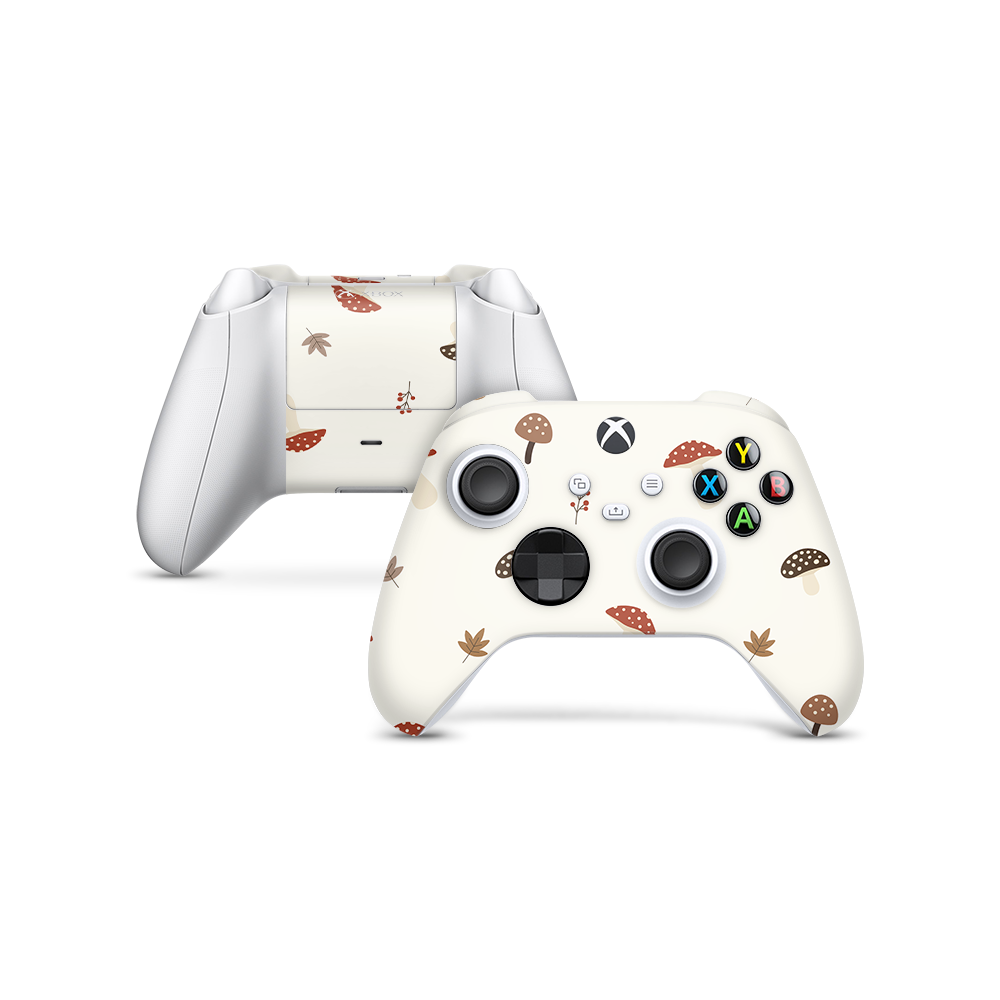 Autumn Mushies Xbox Series Controller Skin