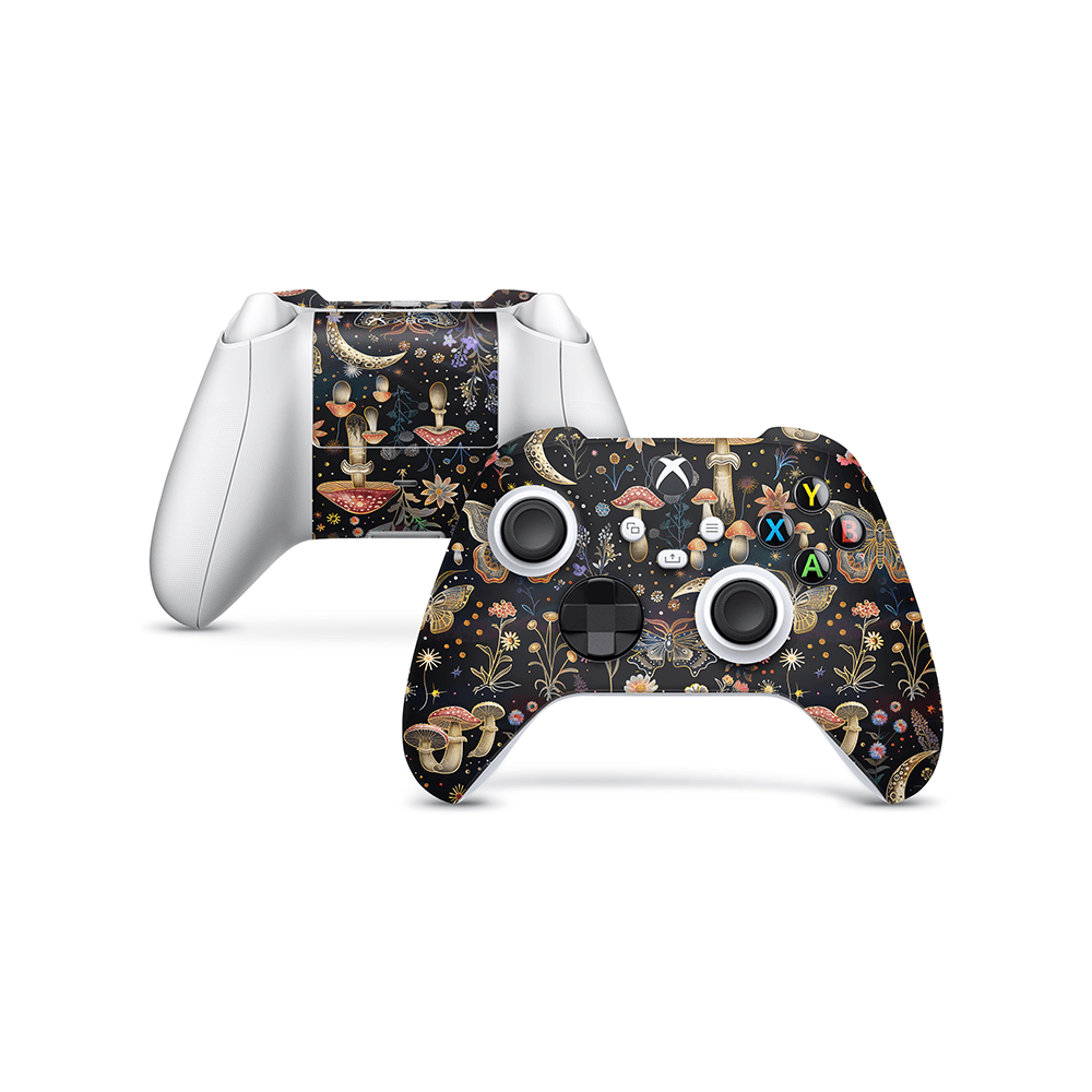 Sparkling Mushies Xbox Series Controller Skin