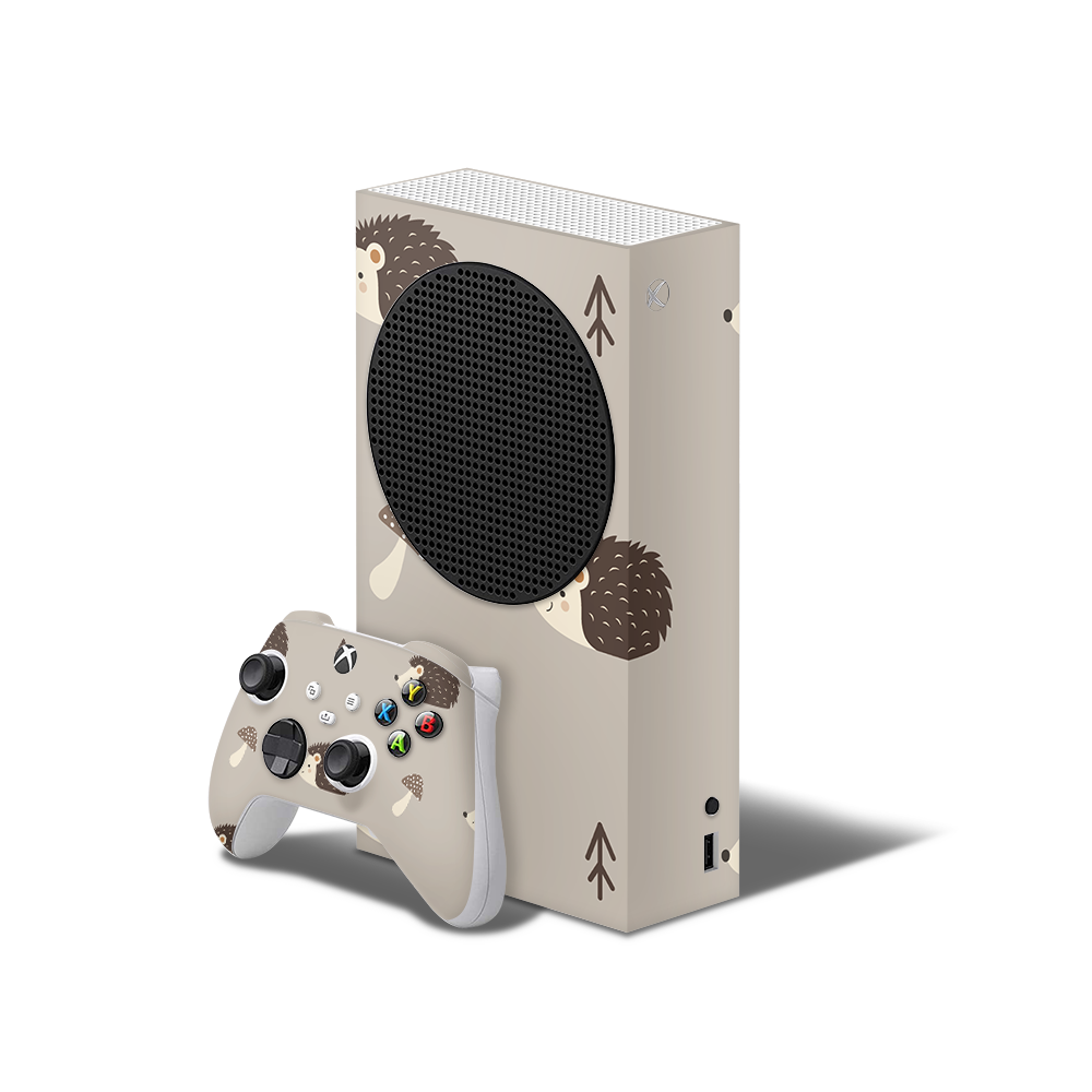 Woodsy Hedgehogs Xbox Series S Skin