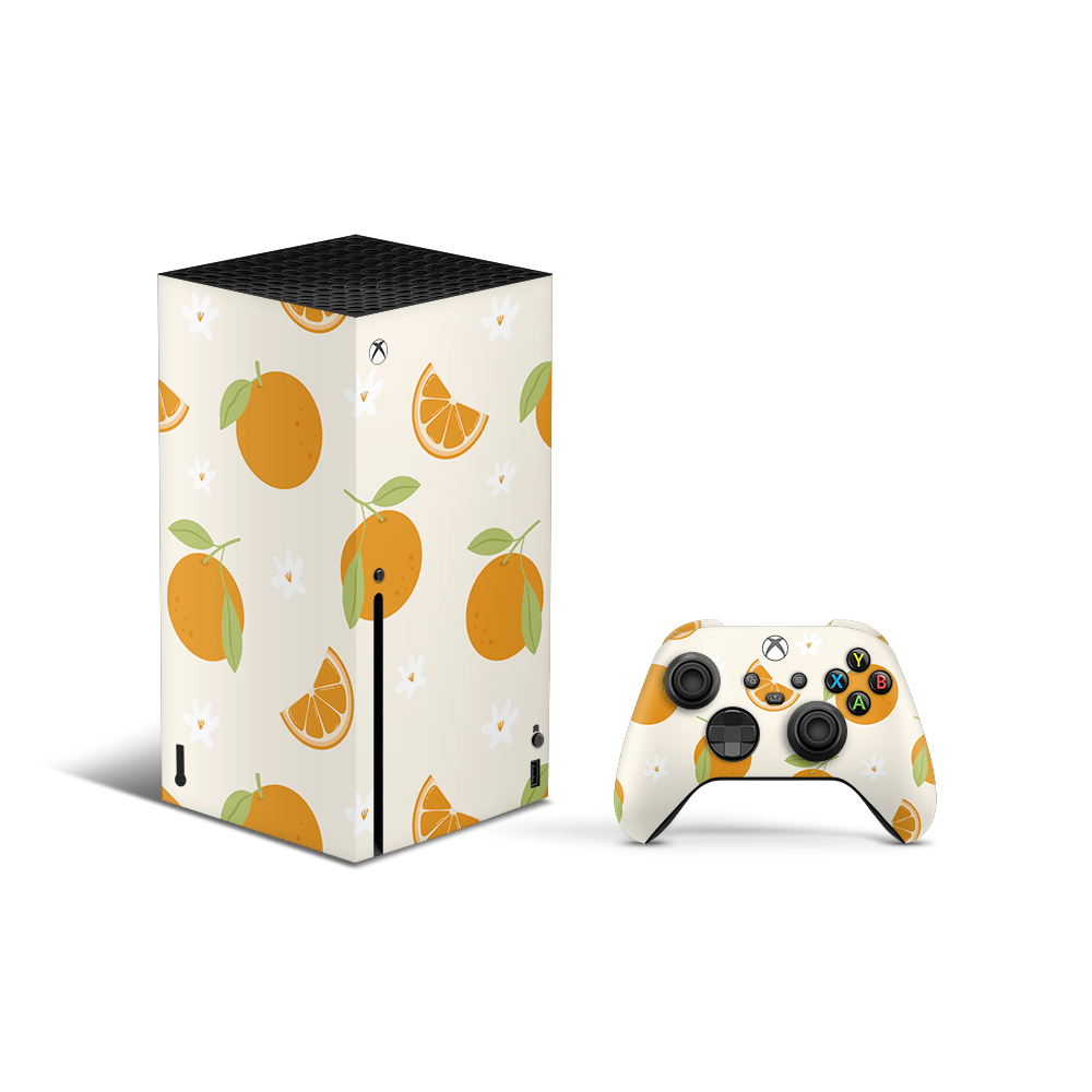 Sunkissed Citrus Xbox Series X Skin
