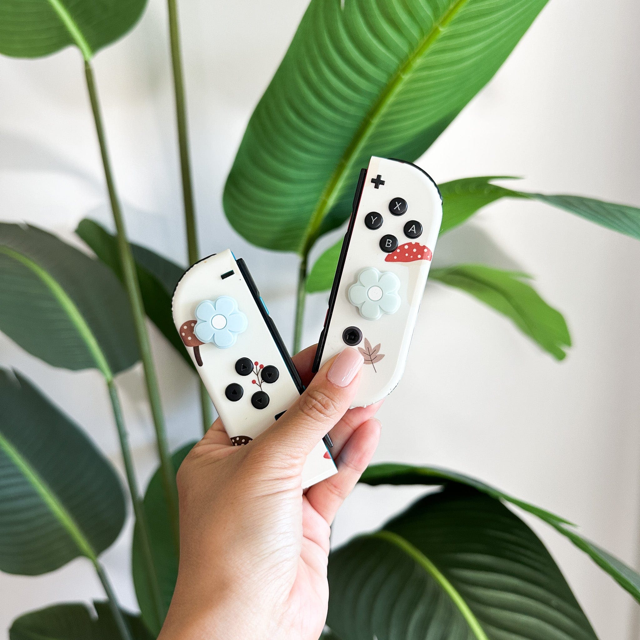 Daisy Dewdrops Nintendo Switch Thumb Grips