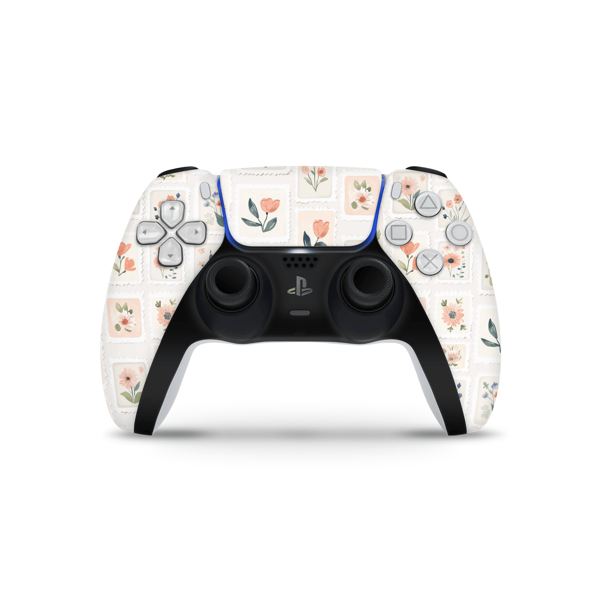 Garden Flower Stamps PS5 Controller skin