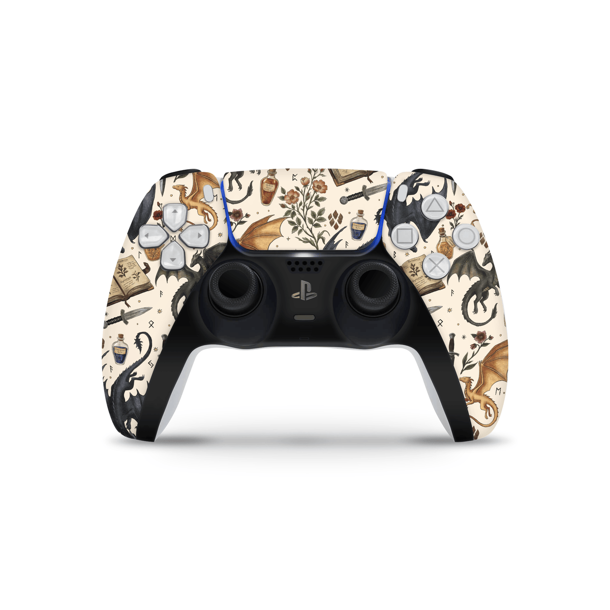 Gilded Dragons PS5 Controller skin