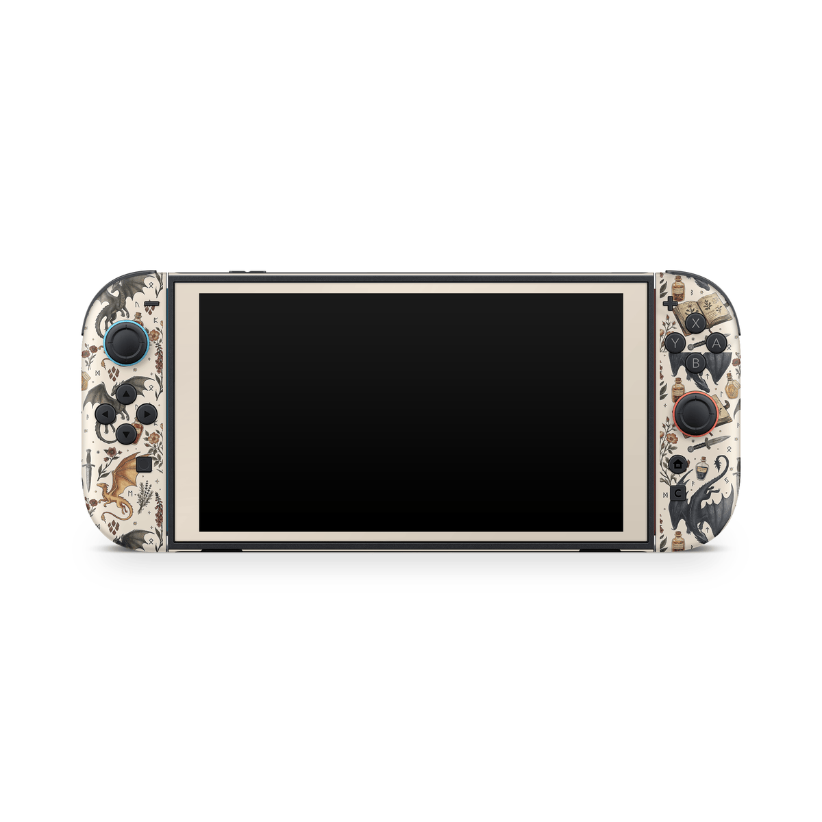 Gilded Dragons Nintendo Switch 2 Decal Skin