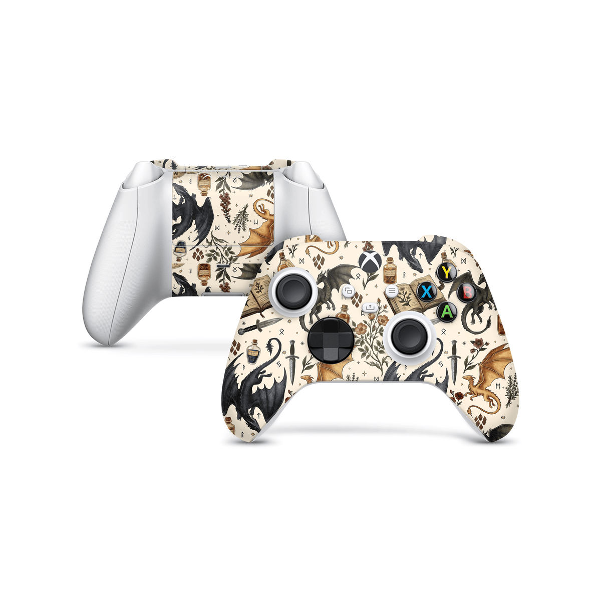 Gilded Dragons Xbox Series Controller skin