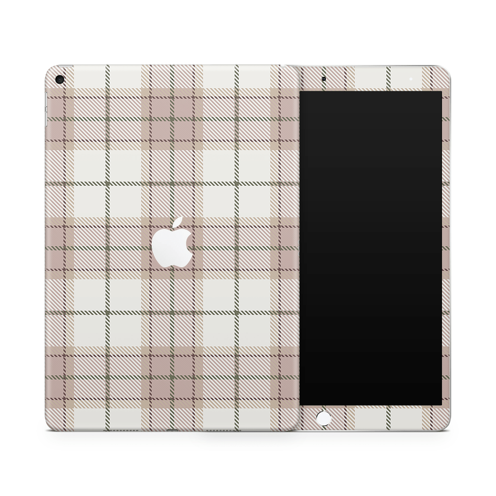 Mauve Linens Apple iPad Skins