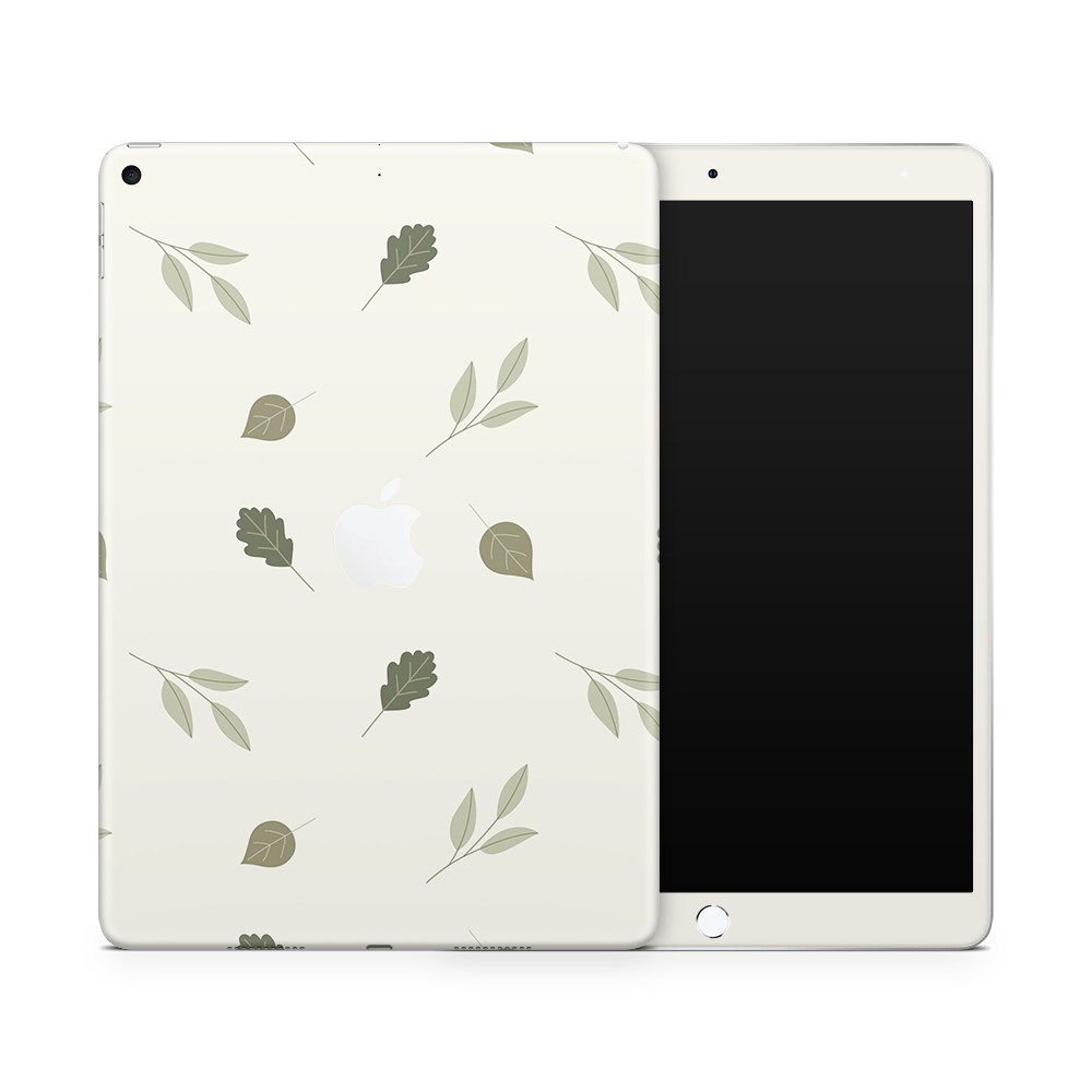 Leafy Foliage Apple iPad Skins