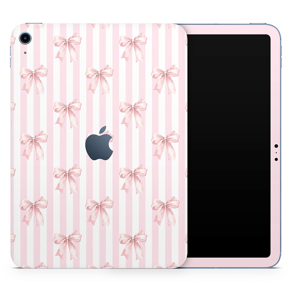 Blush Bows Apple iPad Skins