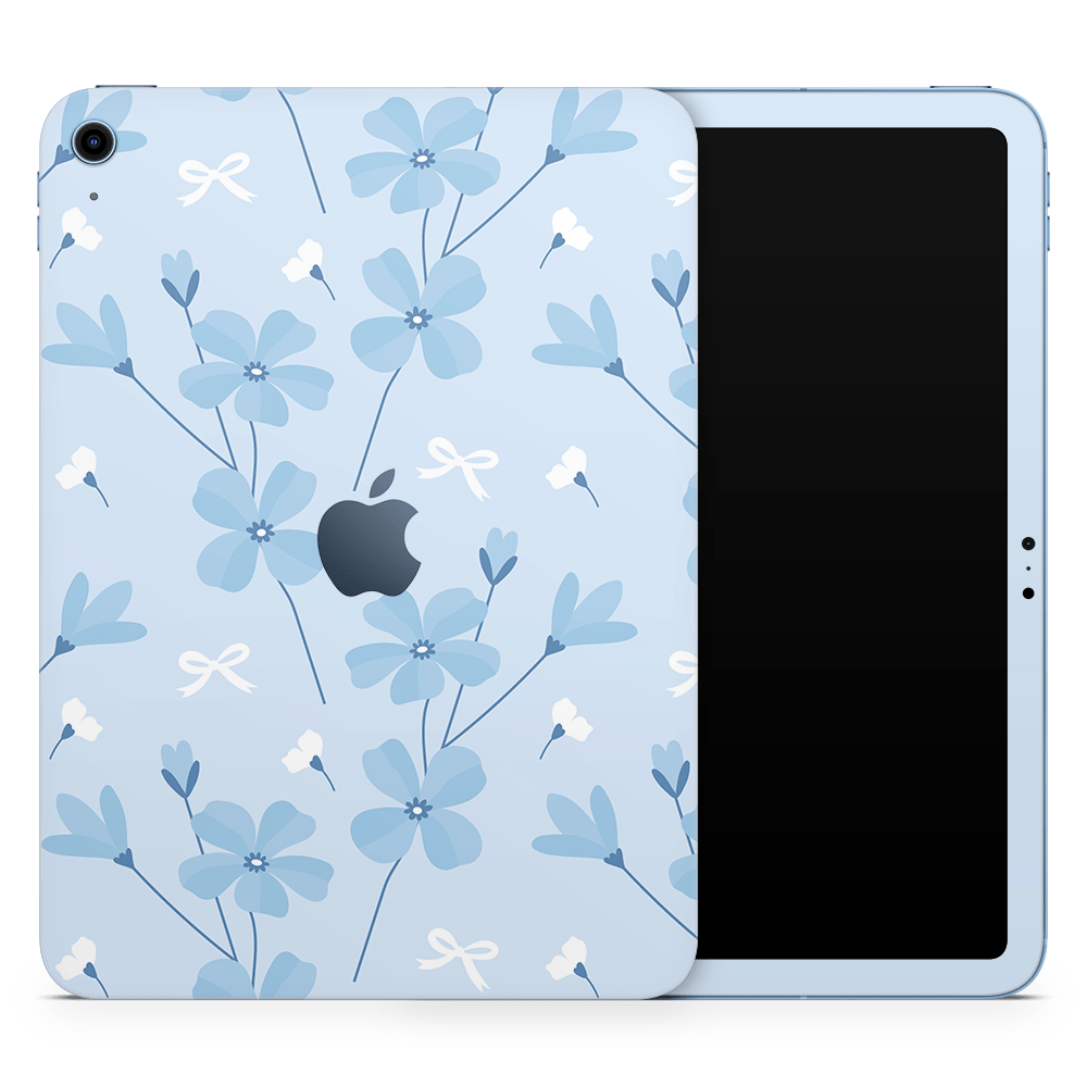 Forget Me Not Apple iPad Skins