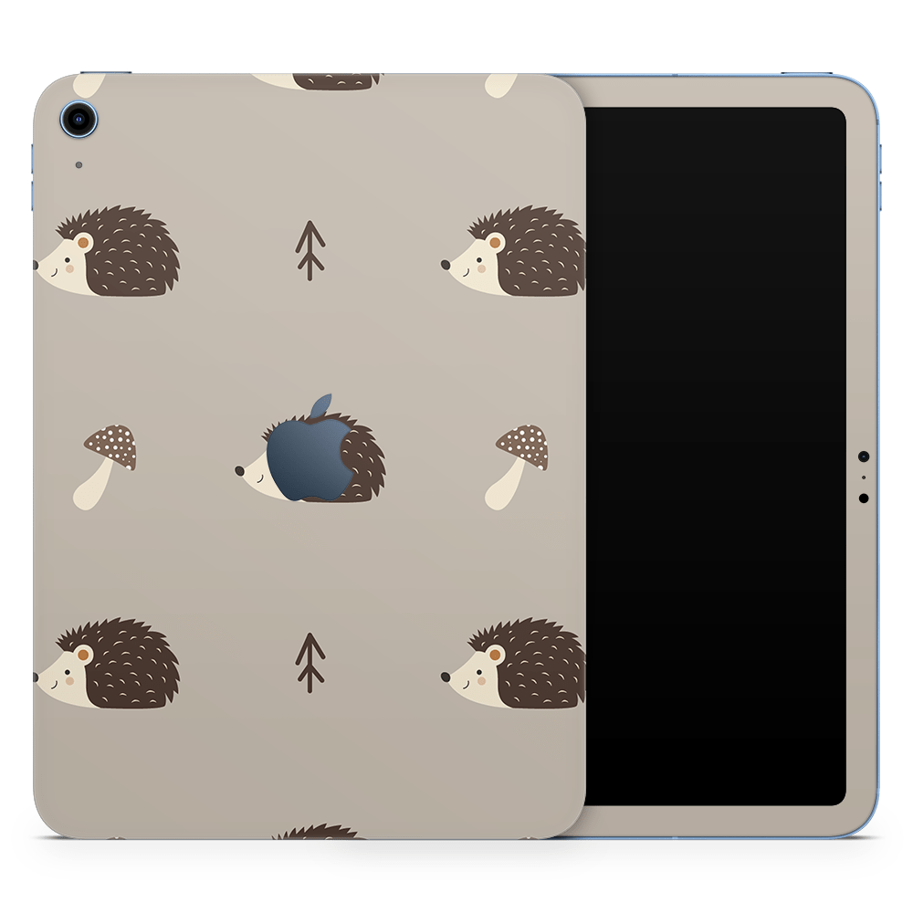 Woodsy Hedgehogs Apple iPad Skins