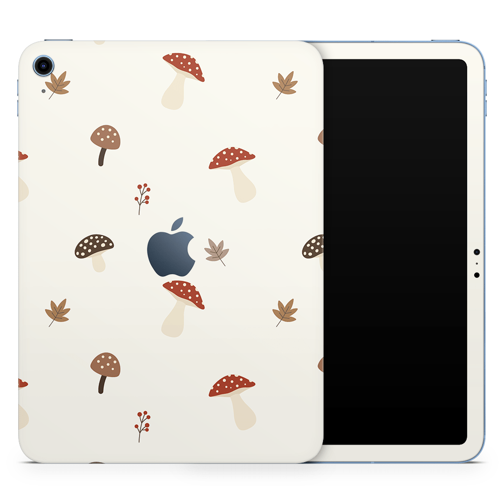 Autumn Mushies Apple iPad Skins