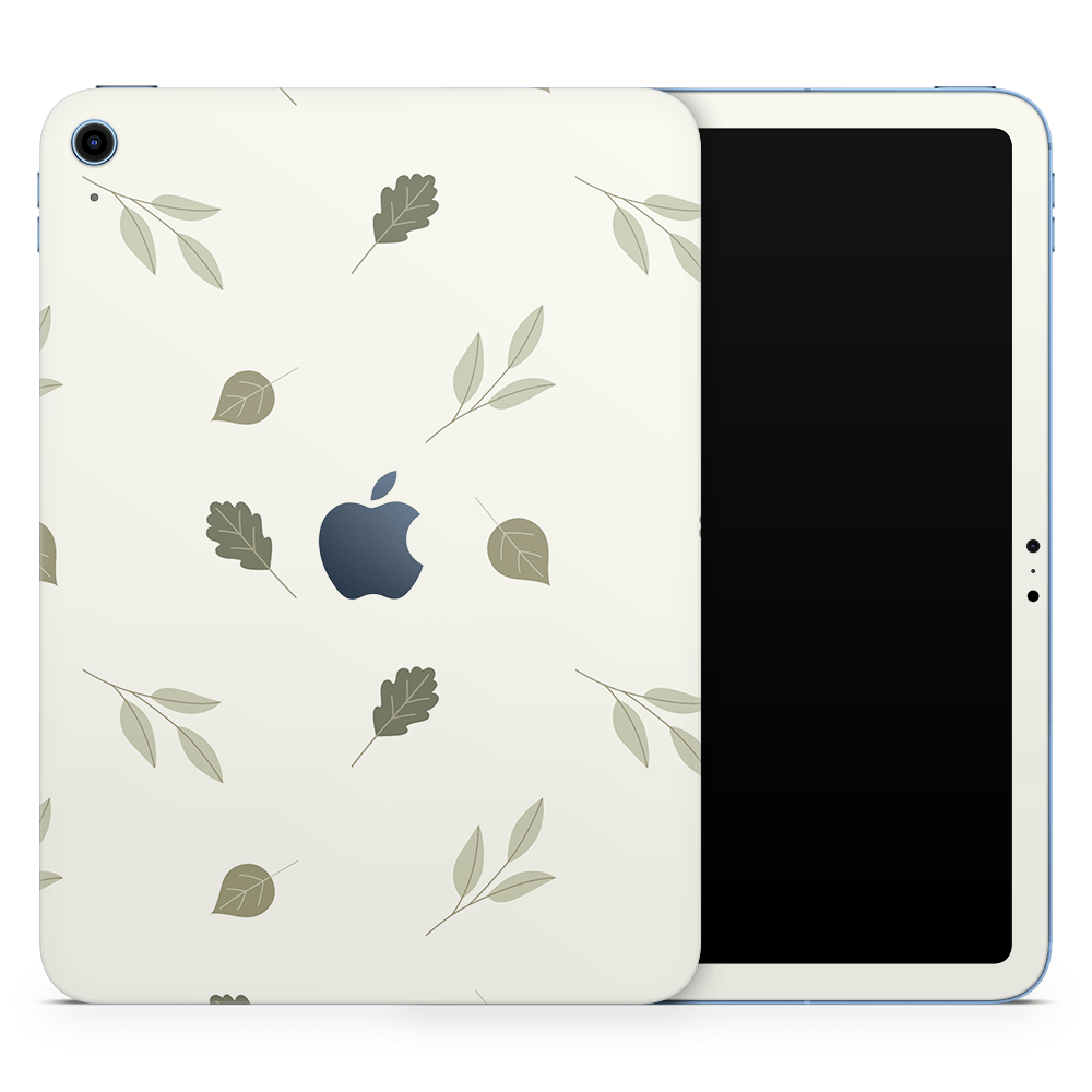 Leafy Foliage Apple iPad Skins