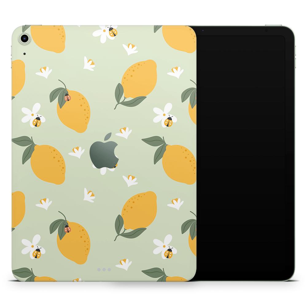 Zesty Lemons Green Apple iPad Air Skins