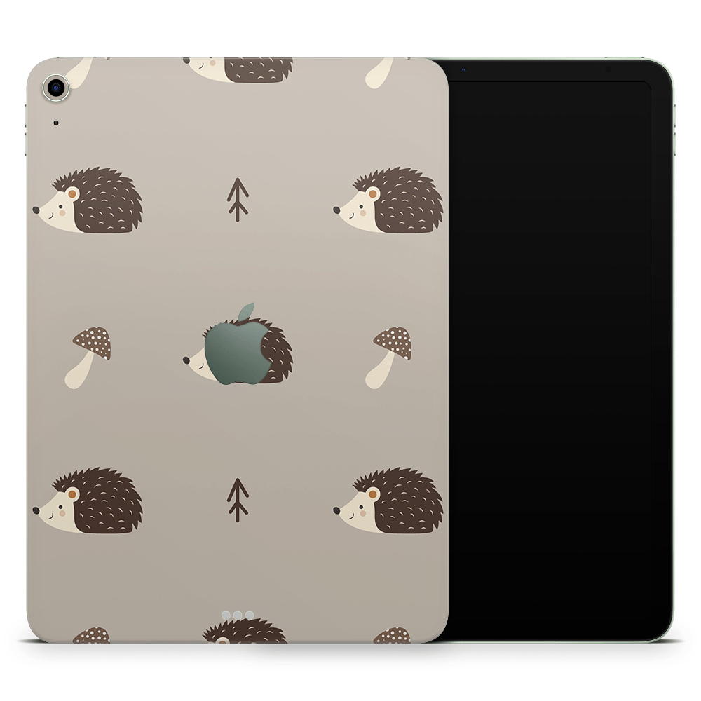 Woodsy Hedgehogs Apple iPad Air Skins