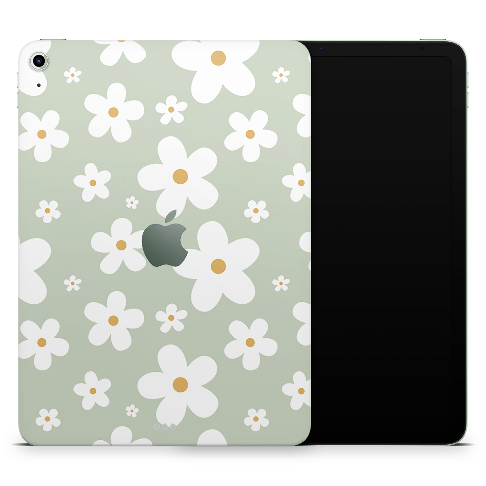 Sage Daisies Apple iPad Air Skin