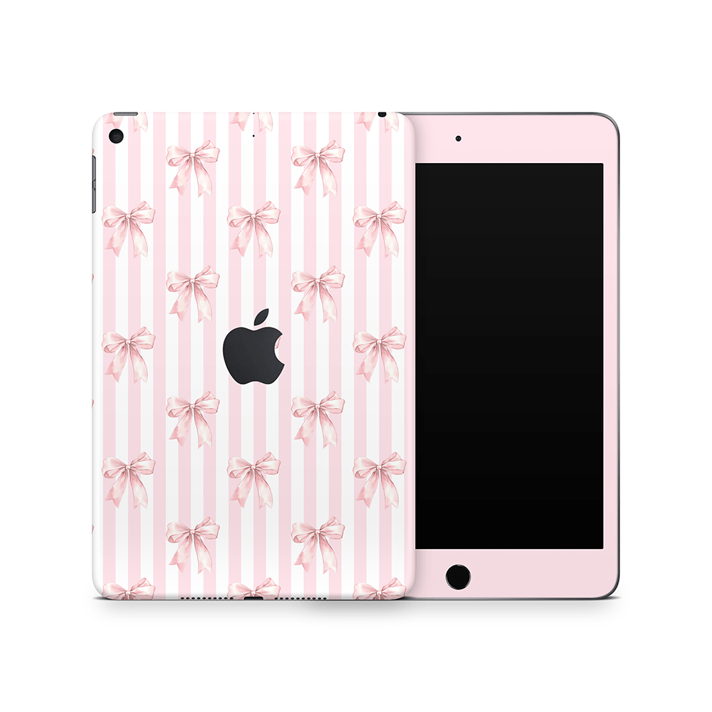 Blush Bows Apple iPad Mini Skins