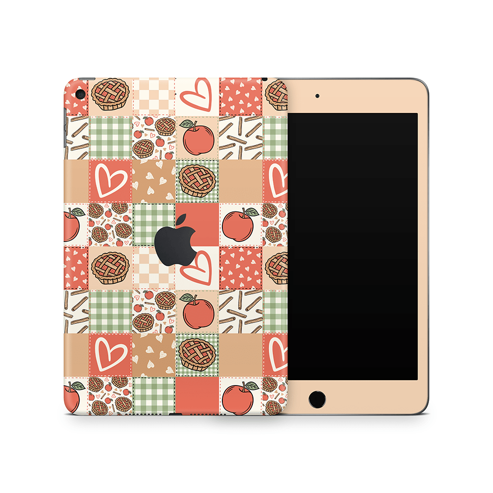 Cozy Pie Patchwork Apple iPad Mini Skins
