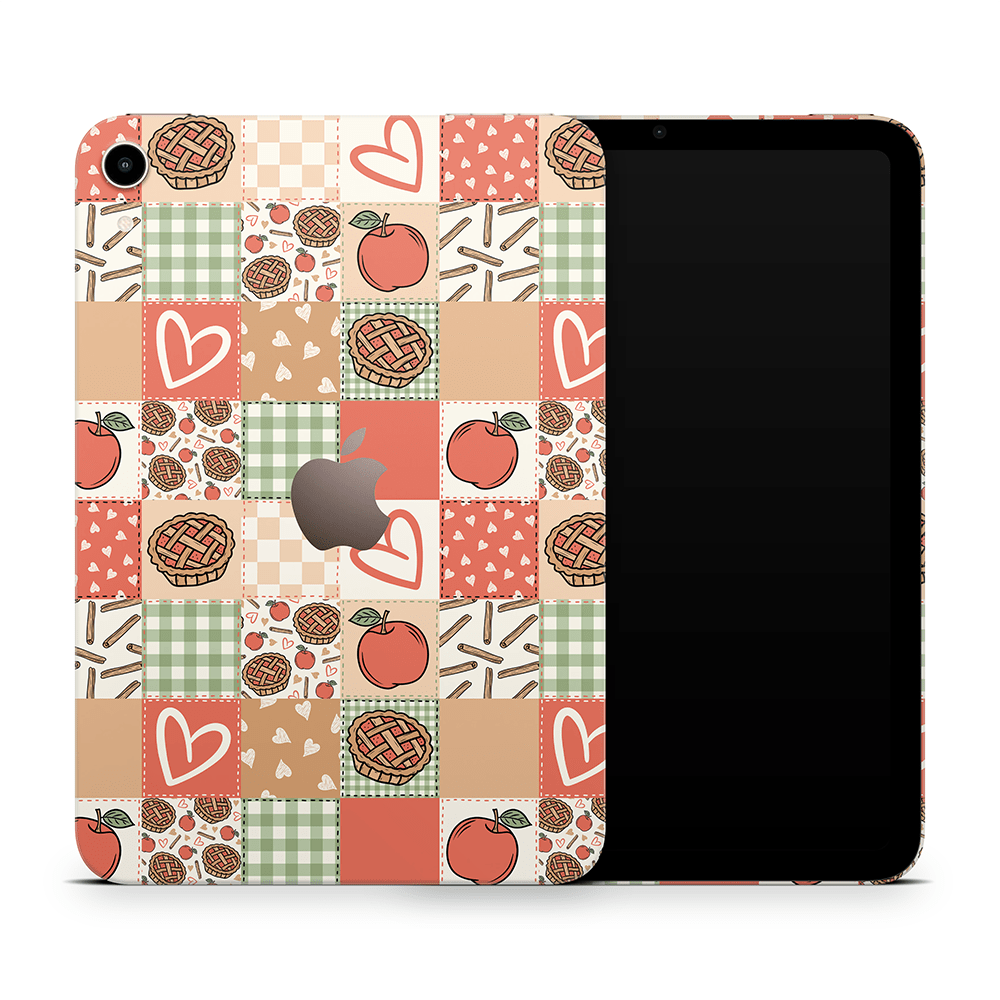 Cozy Pie Patchwork Apple iPad Mini Skins