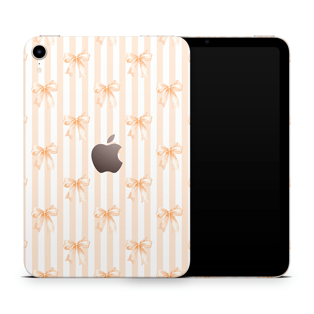 Apricot Bows Apple iPad Mini Skins