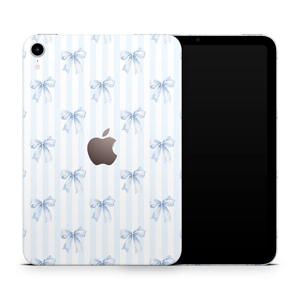 Sky Blue Bows Apple iPad Mini Skins