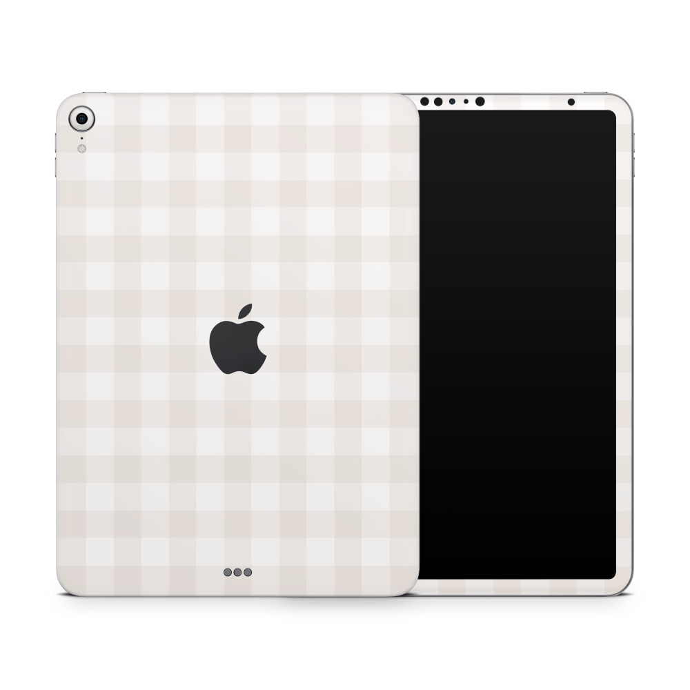 Beige Linen Apple iPad Pro Skin