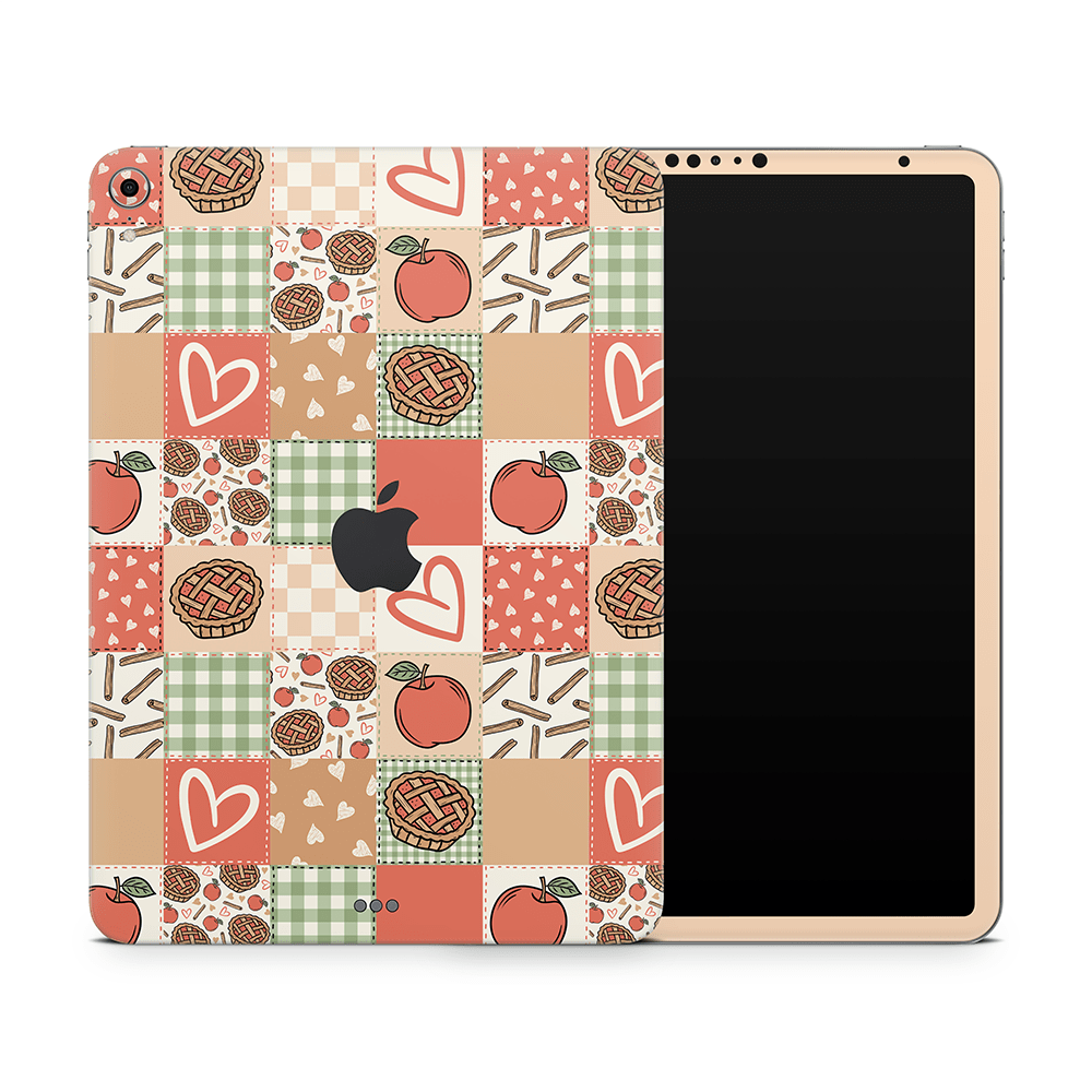Cozy Pie Patchwork Apple iPad Pro Skins