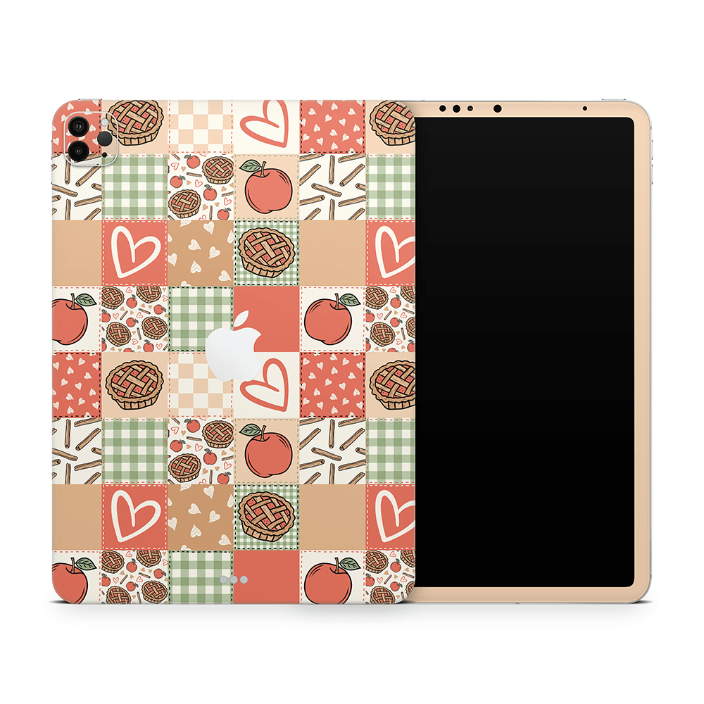 Cozy Pie Patchwork Apple iPad Pro Skins