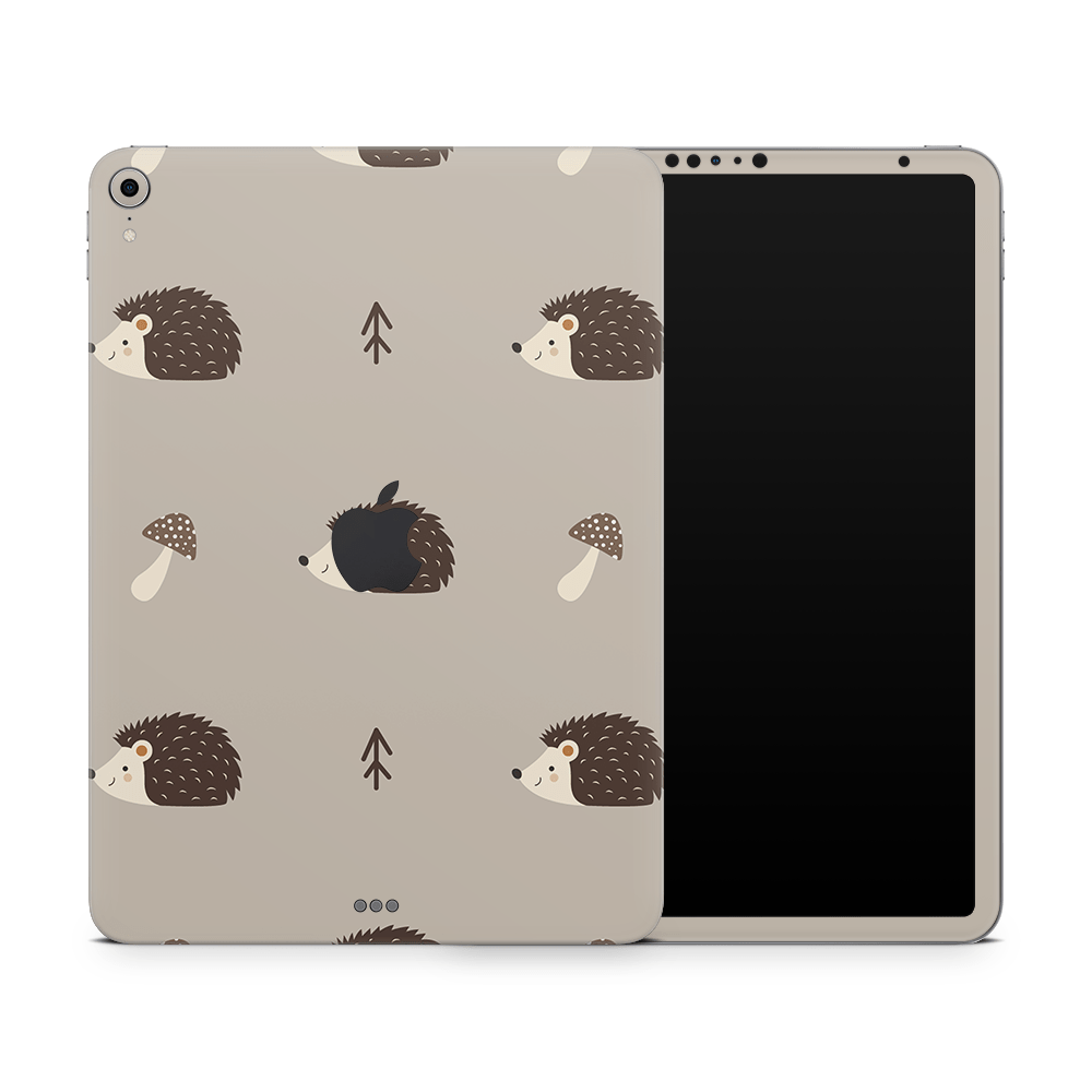 Woodsy Hedgehogs Apple iPad Pro Skin