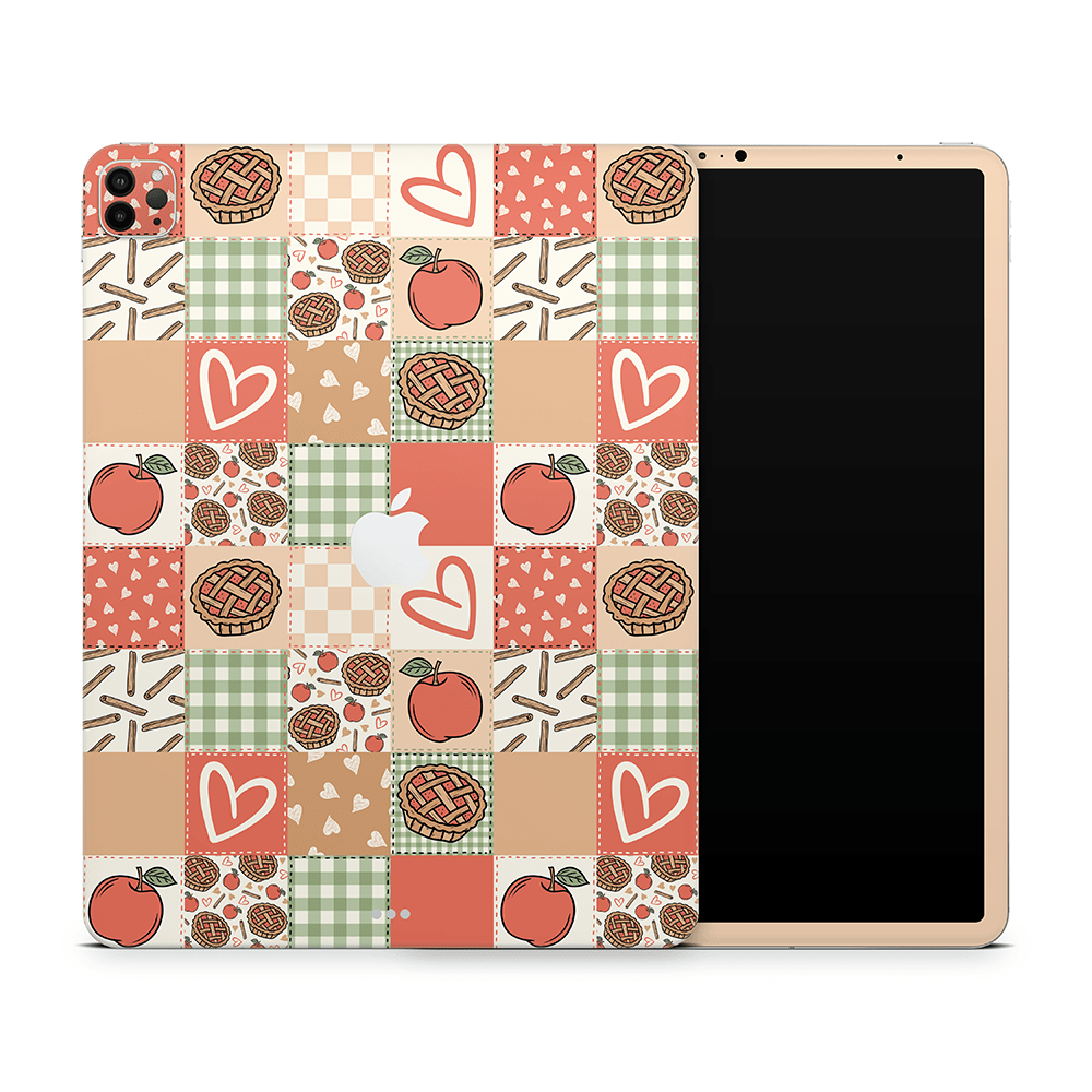 Cozy Pie Patchwork Apple iPad Pro Skins